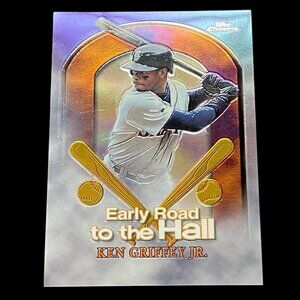 Ken Griffey Jr 1999 Topps Chrome  #ER5- Early Road to the Hall - Mariners